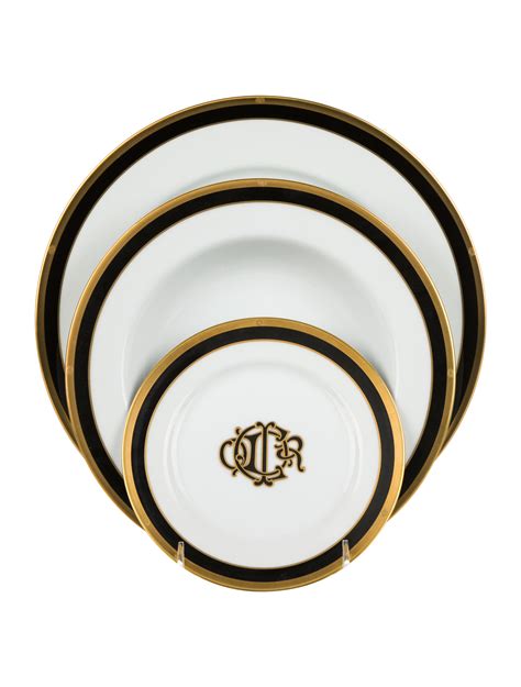 couvert dior|dior tableware sets.